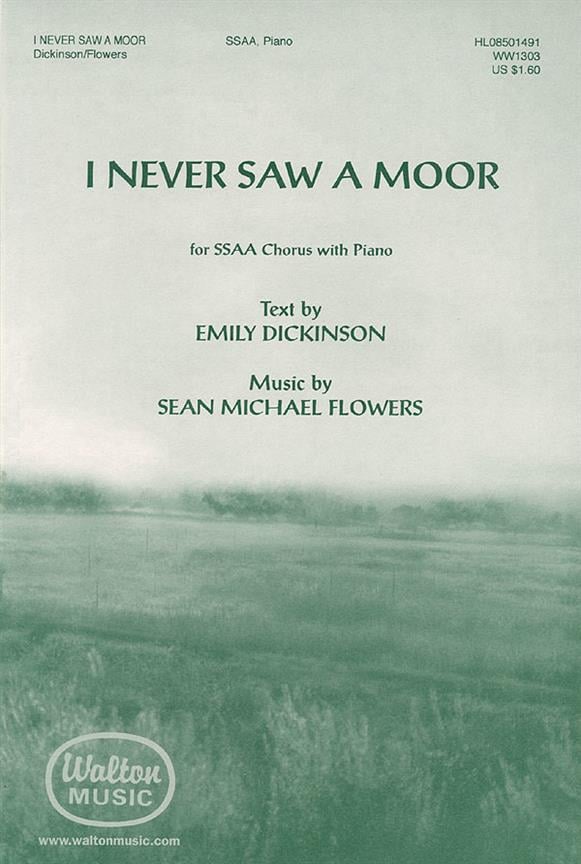 I Never Saw a Moor